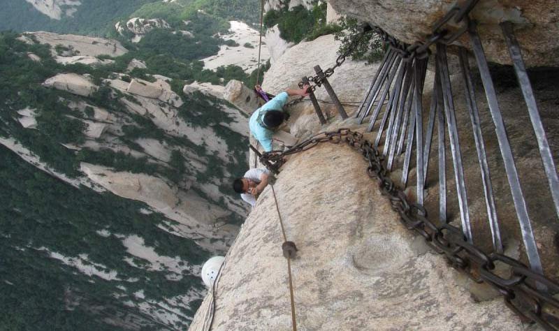 Mount Huashan Stairs China