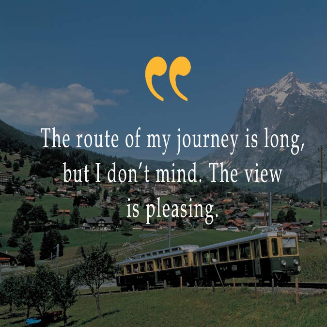 Top 28 Train Travel Quotes Captions And Sayings