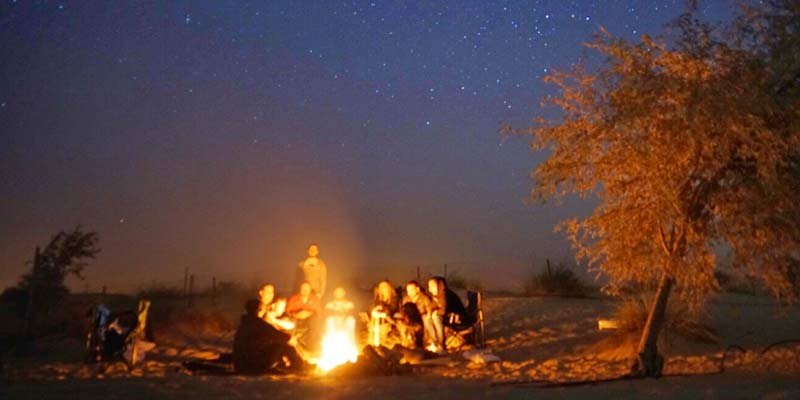 Al Qudra lake Camping BBQ